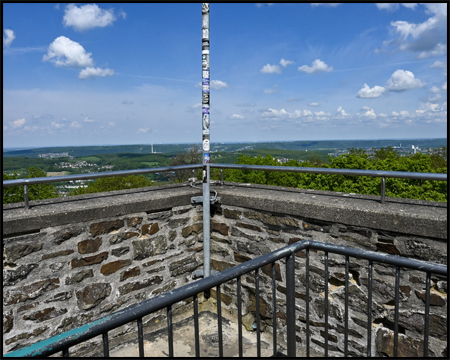 Aussichtsplattform auf dem Kaiser-Friedrich-Turm