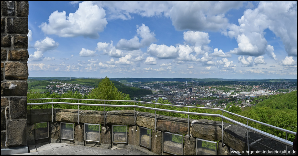 Aussicht auf Hagen vom Eugen-Richter-Turm