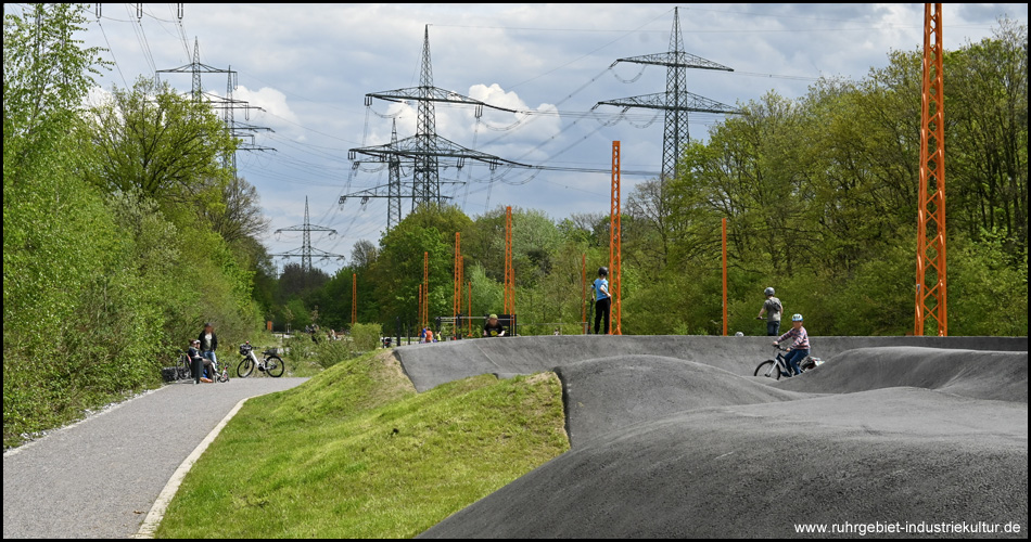 Pumptrack im AktivLinearPark