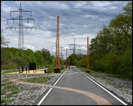 Im AktivLinearPark auf dem Bahntrassenweg