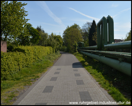 Anfang der "Alle des Wandels" in Westerholt