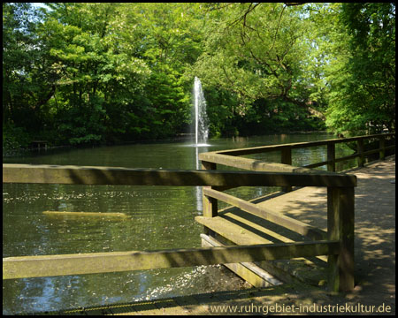 Hüttenteich zum Antrieb von Wasserrädern