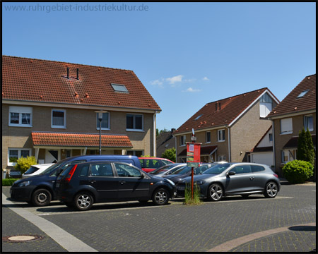 Station inmitten eines Wohngebietes