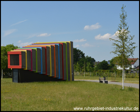 Die Sehstation aus der Nähe