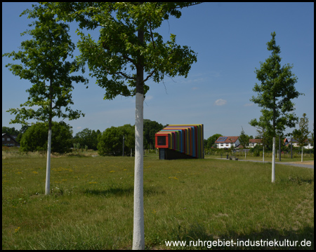 Sehstation an der großen Wiese