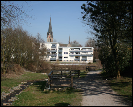 Eingang zum Emscherpark