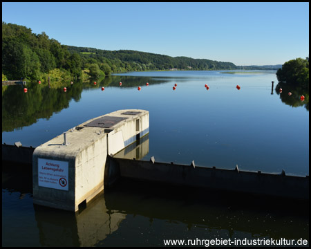 Stauwehr des Kemnader Sees