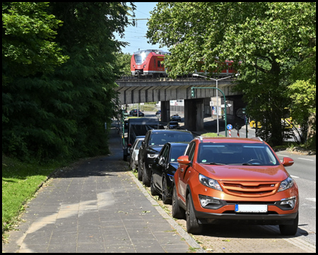 Eisenbahnbrücke in Steele
