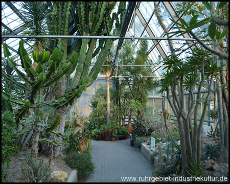 Pflanzenhäuser im Botanischen Garten der Ruhr-Universität