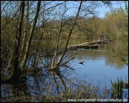 Brunosee in Dortmund und Castrop-Rauxel