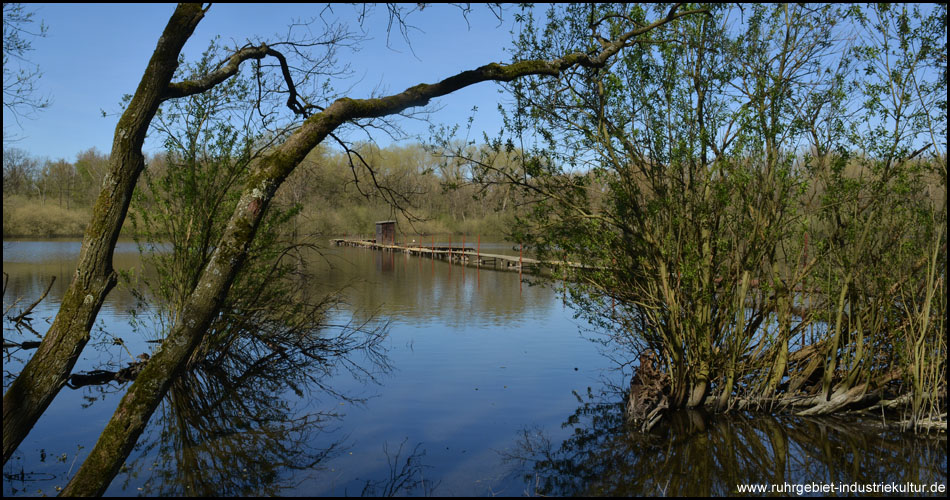 Brunosee in Dortmund und Castrop-Rauxel