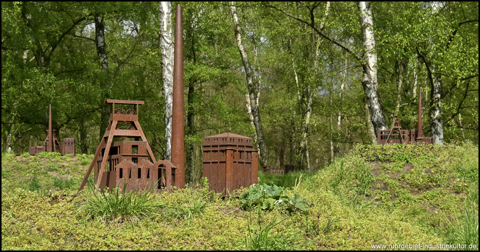 Kunstachse Burgenland im Schlosspark Herten