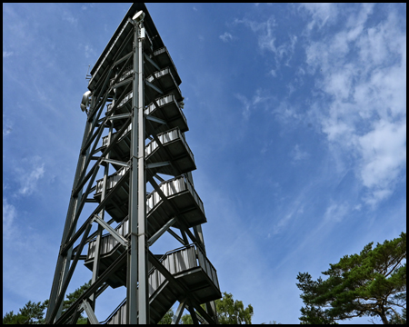 Feuerwachturm in der Haard