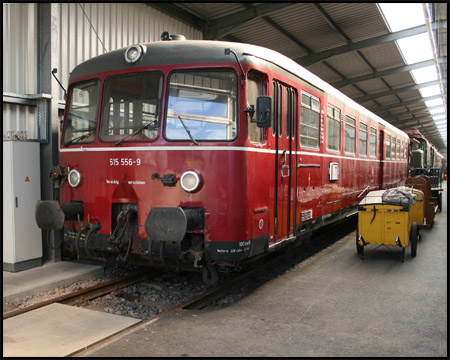 Akkutriebwagen ETA150 – einer der wenigen verbliebenen der Art