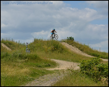 Bike-Arena auf dem Gipfel