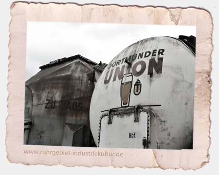 Historische Aufnahme Dortmunder UNION Bier Wagen