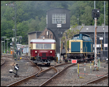 Eisenbahnmuseum Bochum mit Fahrbetrieb