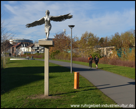 "Spirits of the Emscher Valley" – und der Radweg nach Westen