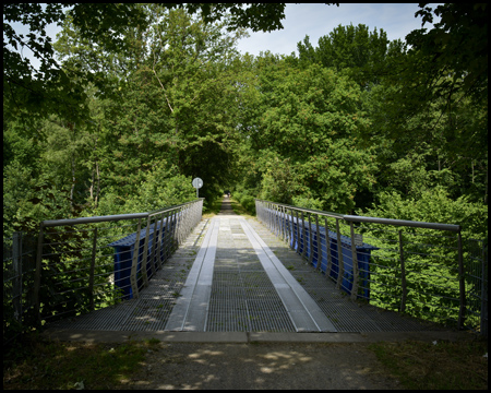 Brücke eines Radweges