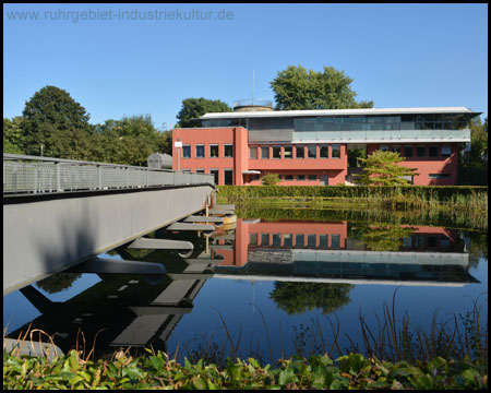 Altes Klärbecken der Kläranlage Läppkes Mühlenbach