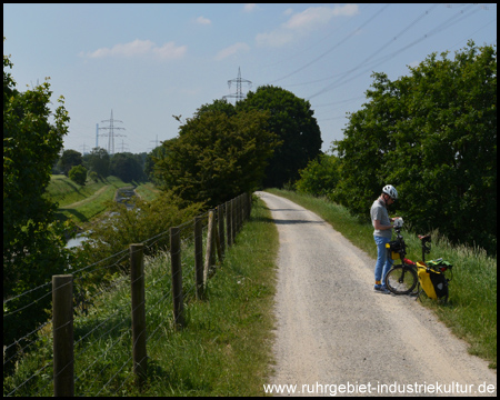 Ruhe und Idylle. Auf dem RuhrtalRadweg ist dagegen die Hölle los