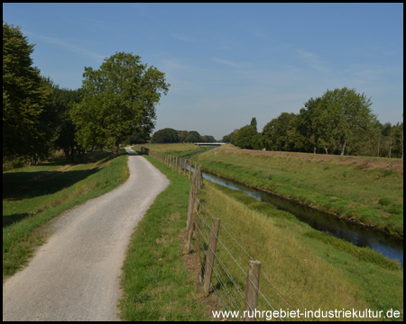 Radweg Emscherweg im Ruhrgebiet