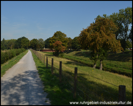 Radweg Emscherweg im Ruhrgebiet