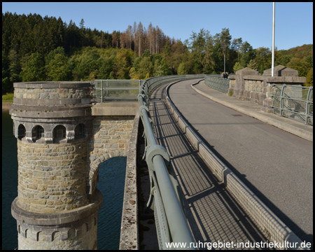 Ennepe-Talsperre: Größte und höchste Staumauer in Breckerfeld