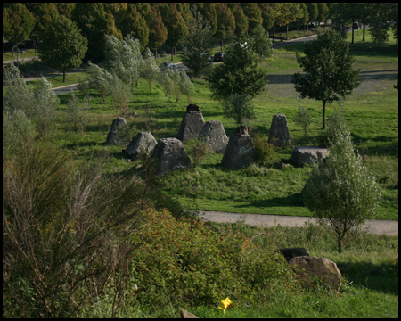 Überblick über den Park von den Deponien