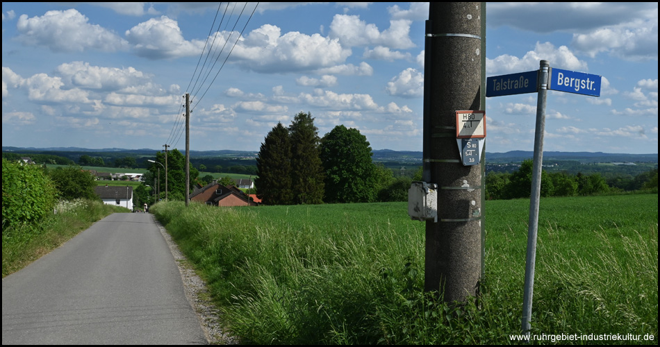 Emscher-Ruhr-Tour mit Blick ins Ruhrtal