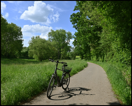 Fahrrad auf der Emscher-Ruhr-Tour