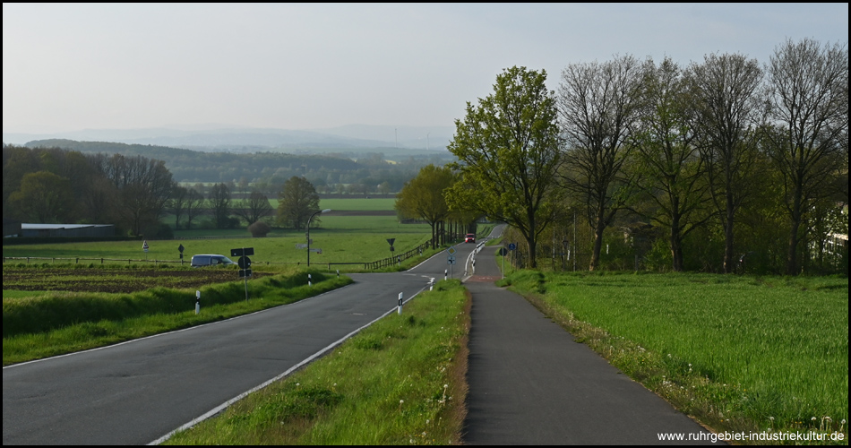 Blick auf der Emscher-Ruhr-Tour ins Ruhrtal