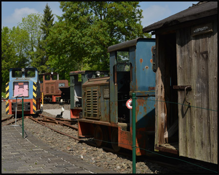 Ein Museum über die kleine Variante der Eisenbahn