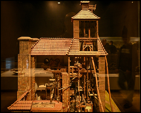 Modell der Feuermaschine Königsborn