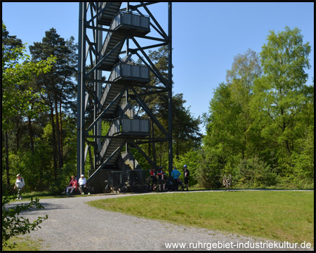 Feuerwachtturm in der Haard