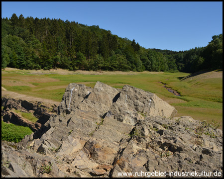 Seitental hinter den Felsen: Glör als ein Zufluss