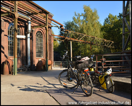 Der Besuch lässt sich mit einer Fahrradtour verbinden