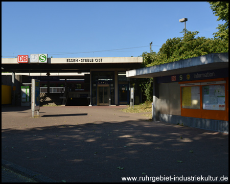 Ehemaliger Hauptbahnhof, heute S-Bahnhof Steele Ost