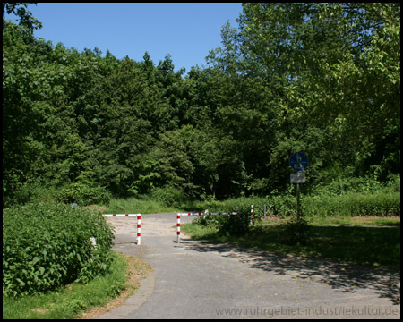 Zugang zur Halde Brassert I / II