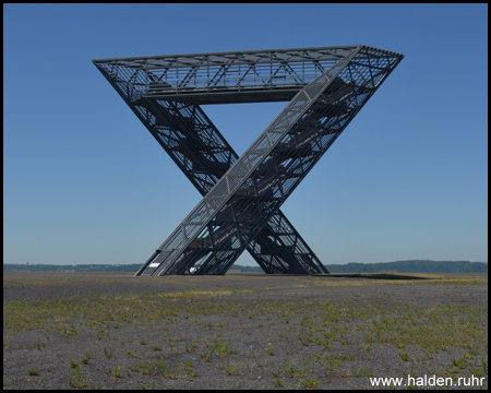 Saarpolygon als auf dem Kopf stehendes Dreieck