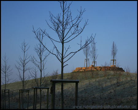 Landschaftsbauwerk auf dem Zechengelände General Blumenthal