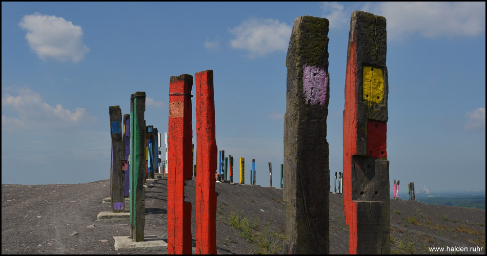 Windkamm auf der Halde Haniel