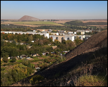 Ausblick von der Halde Max-Lademann-Schacht