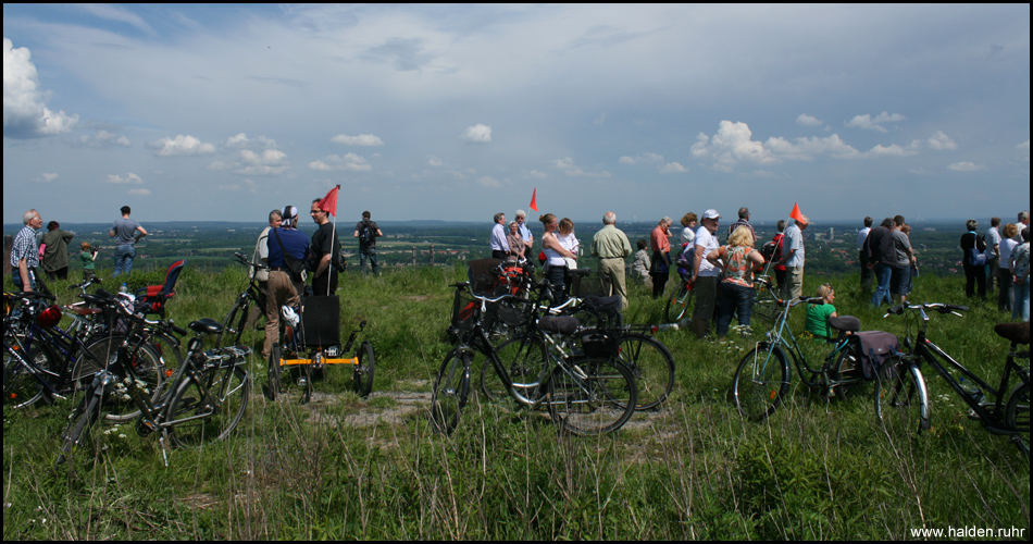 Mai-Andacht auf der Halde