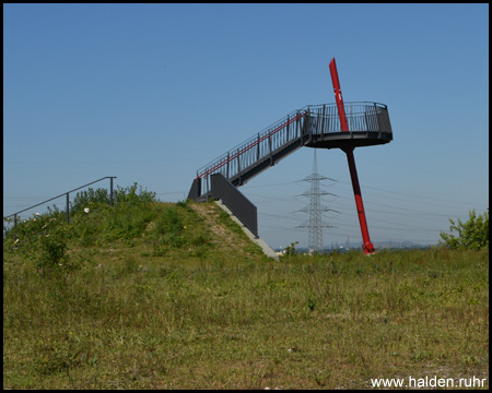 Aussichtsturm im Profil