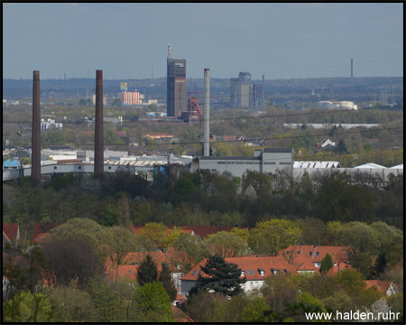 Nordsternturm mit dem Herkules im Nordsternpark