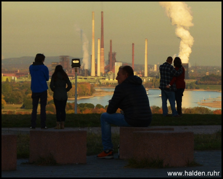 Die "Sundowner" auf der Halde sind beliebt