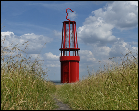 Grubenlampe auf der Halde Rheinpreußen