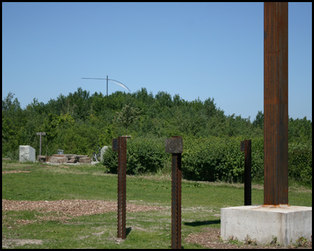 Windsegel-Halde von der Panorama-Halde aus gesehen