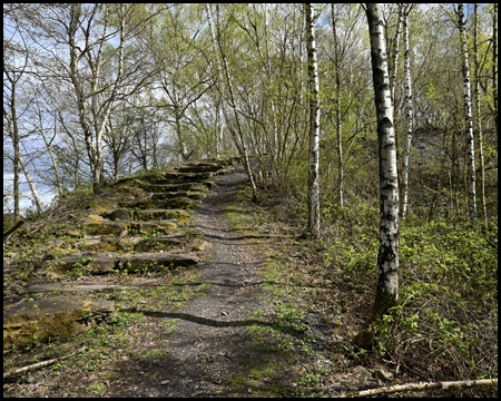 Natursteintreppe